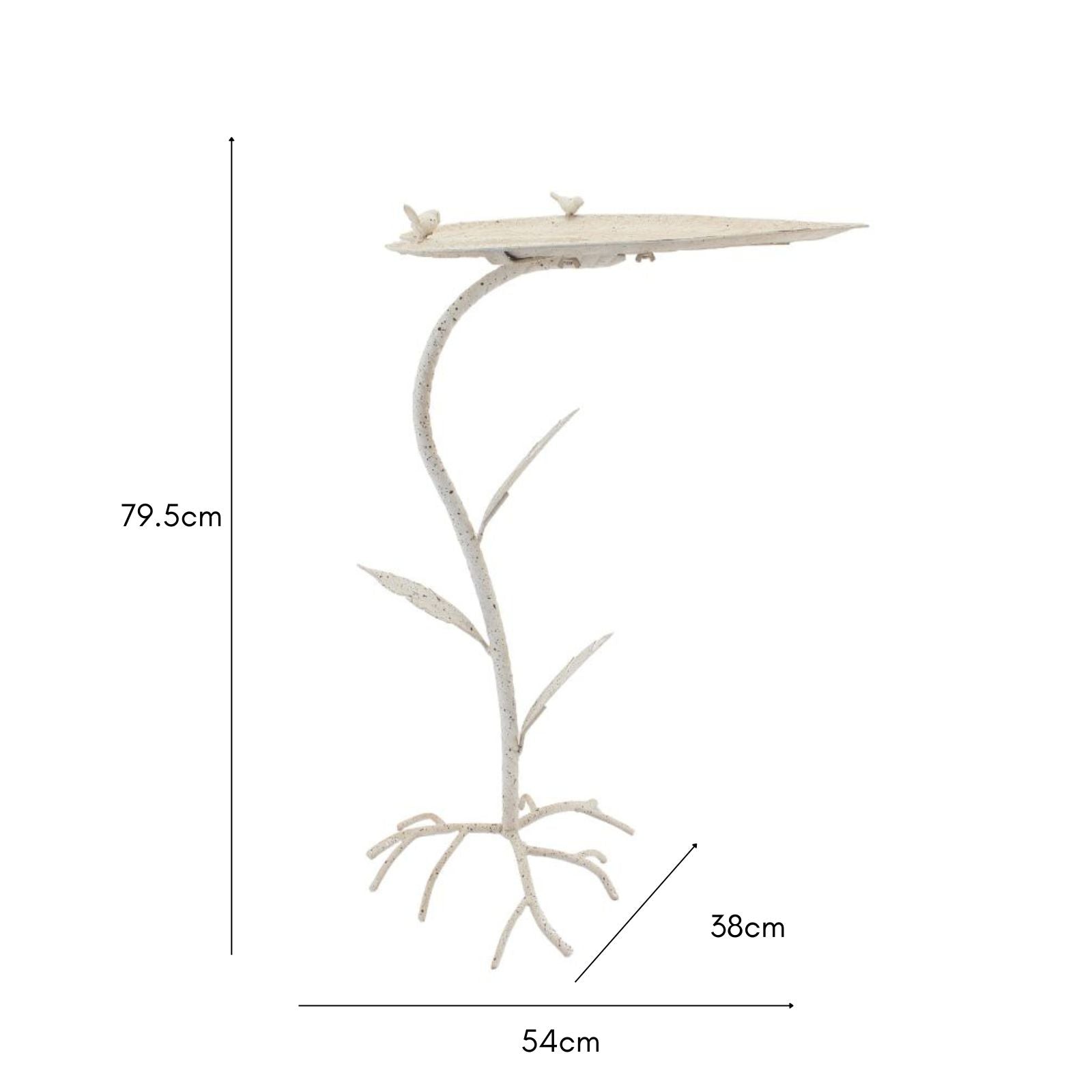 Riviera Leaf-Shape Birdfeeder w Roots 79cm 3