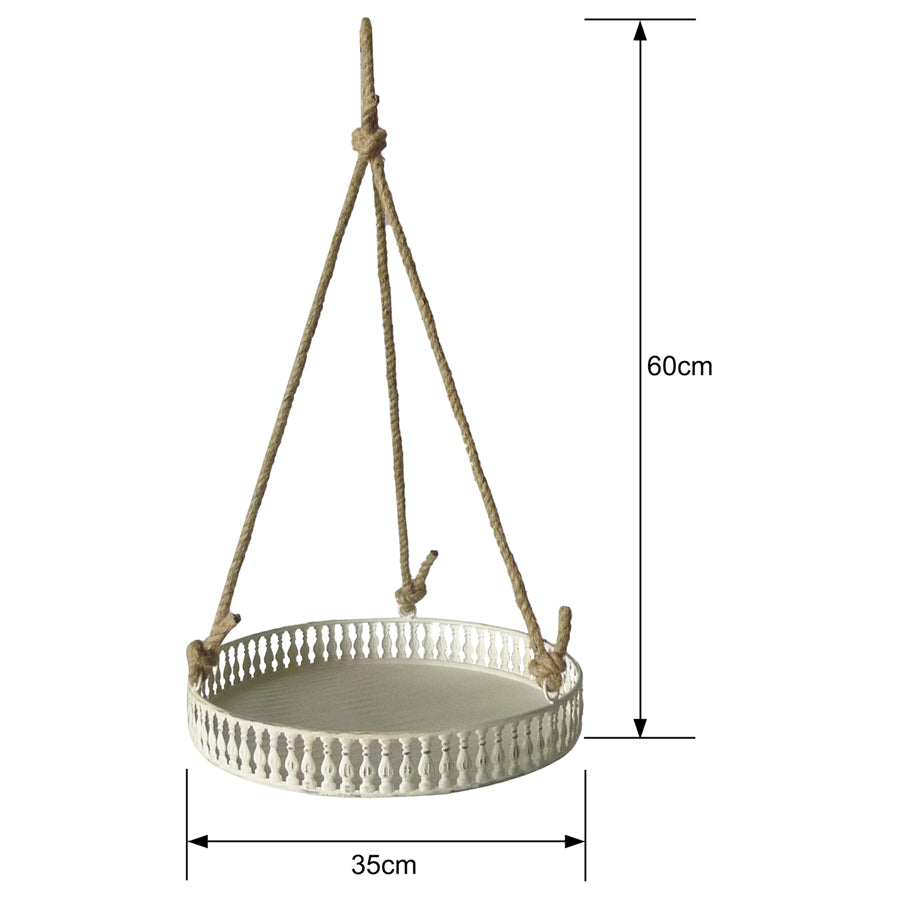 Martinique Round Hanging Planter 60cm 3