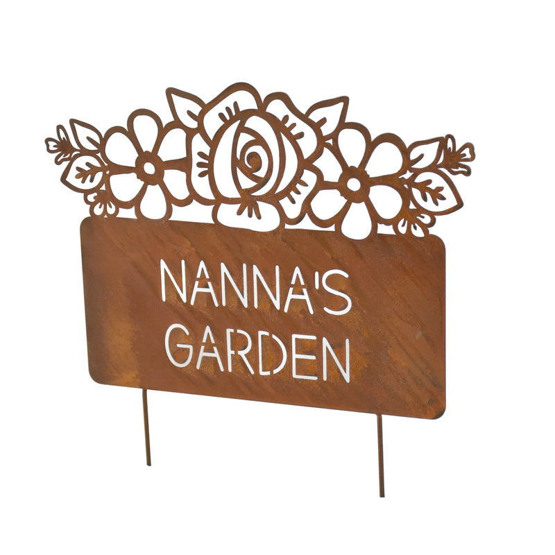 Nanna'S Garden Laser Cut Garden Stake 37cm