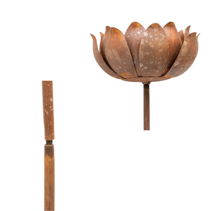 Outdoor Garden Stake Flower Candleholder 85cm