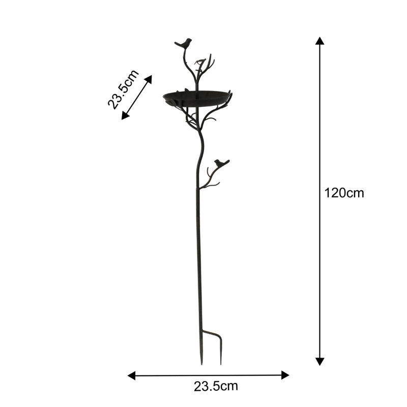 Birdfeeder On Branches Garden Stake 120cm 5