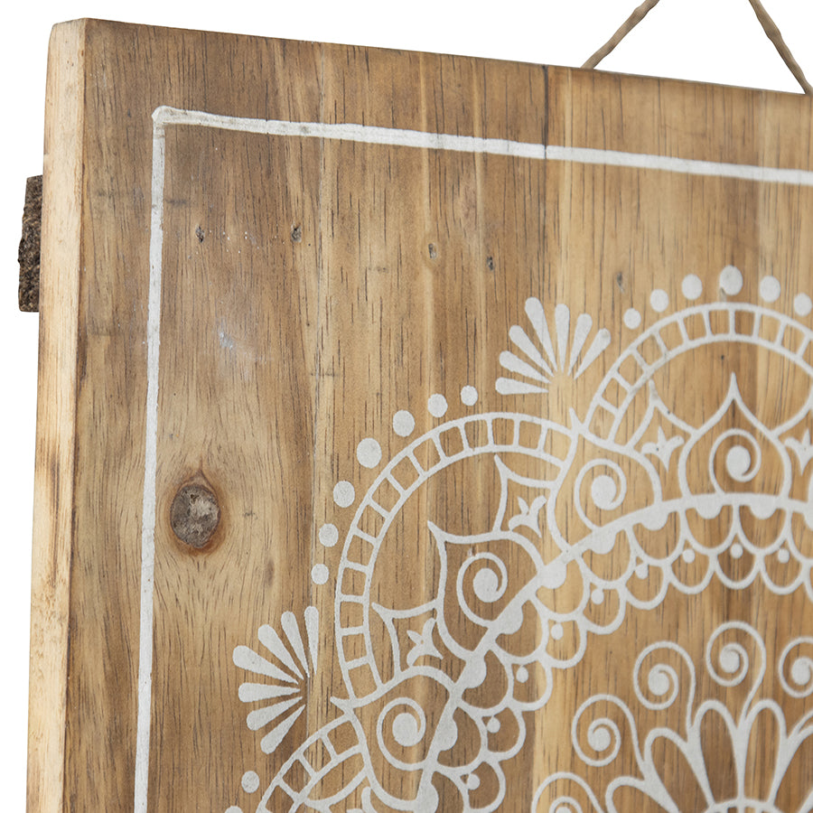 Handcrafted Intricate Mandala Wall Art 30x30cm 3