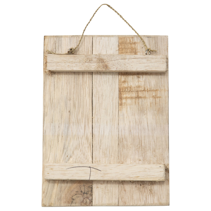 Handcrafted 'All Things Possible' Wall Art 15x3cm 4