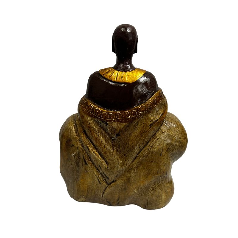 Tribal Lady w/ Necklace Ornament 19x25cm 3