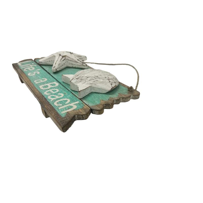 Handcrafted Life'S Beach Shells Wall Art 23cm 3