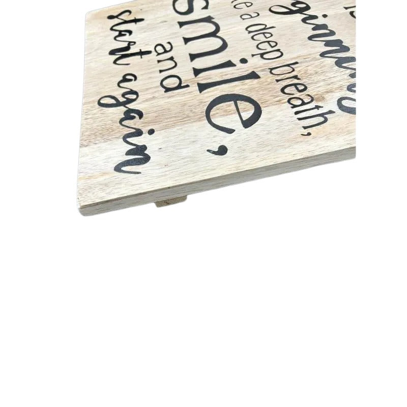 Everyday Smile Wall Art 30cm 3