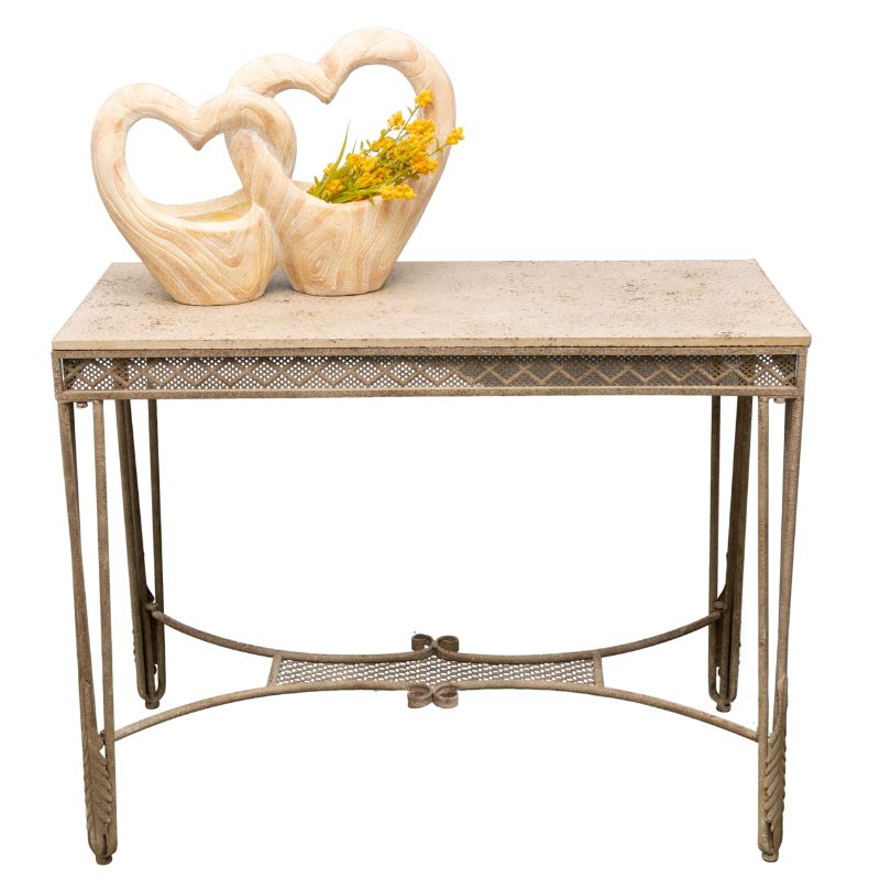 Vintage Style French Country Console Table 118cm