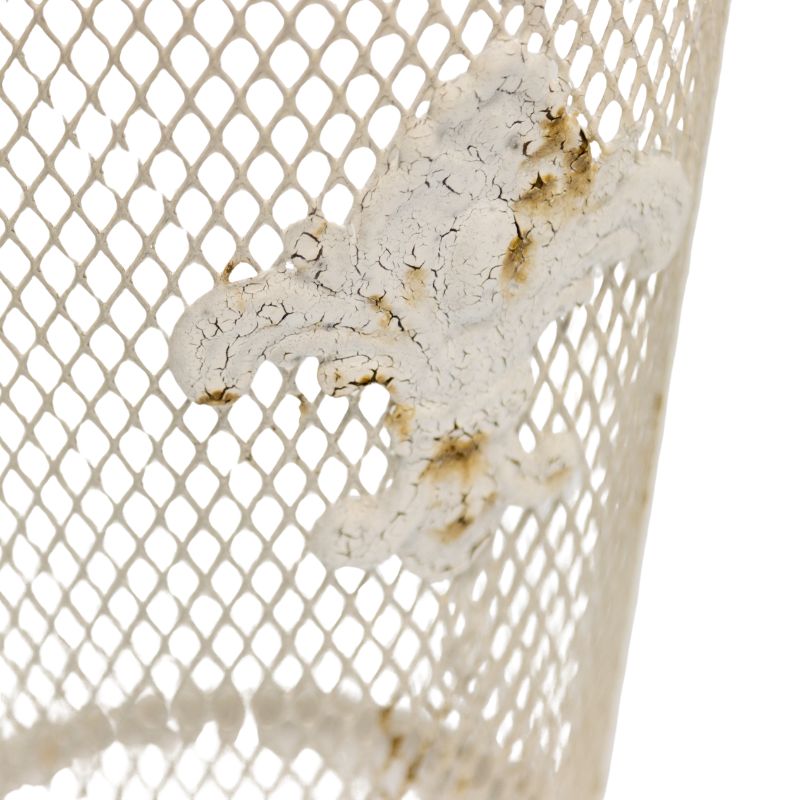 French Provinicial Dry-Flower Vase w Fleur-De-Lis 33cm 3