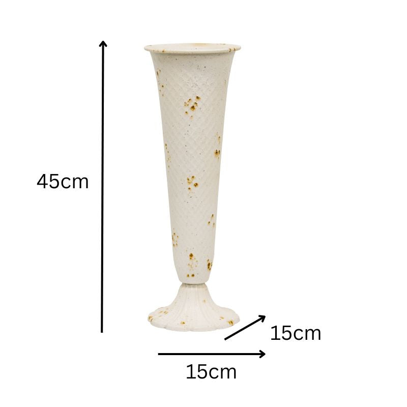 French Provincial Tall Footed Dry-Flower Vase 45cm 5