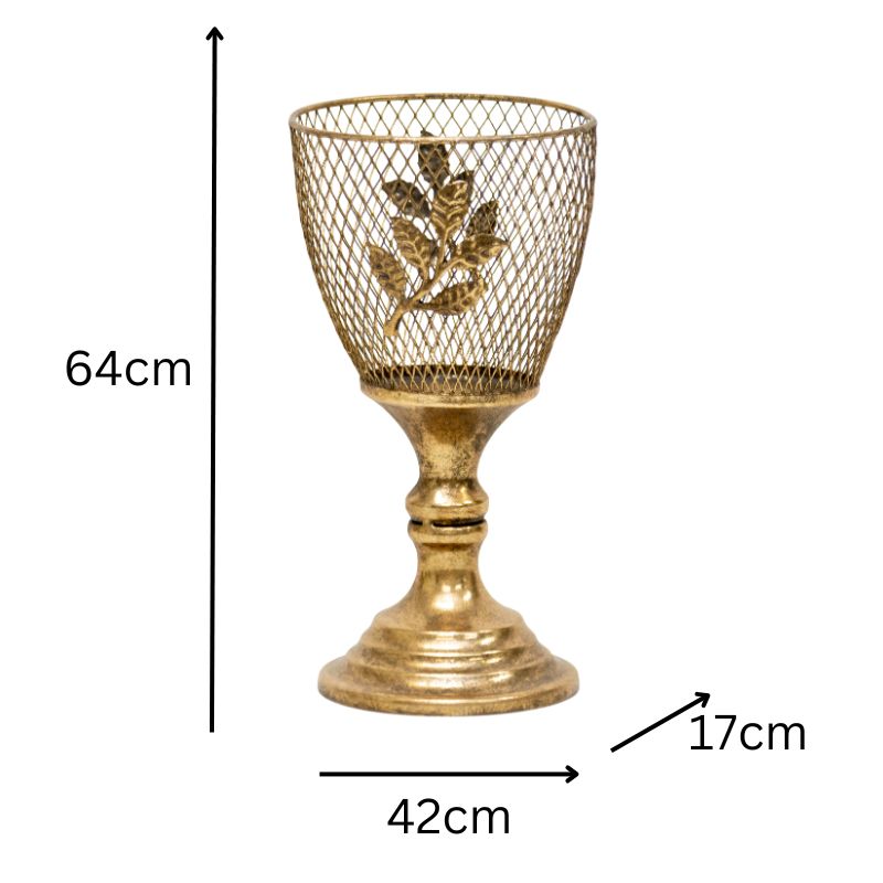 Lustre 'Globet' Candleholder 23cm 4