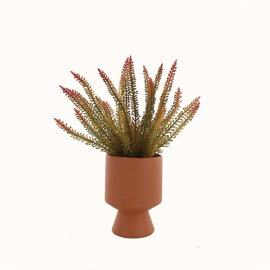 Jai Artifical Fern in Ceramic Vase 32cm 3