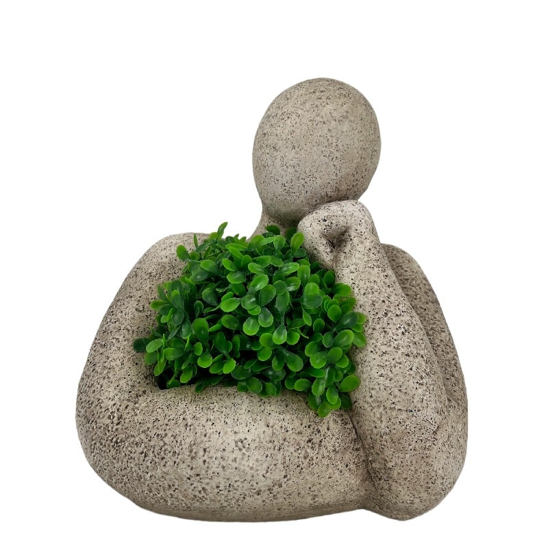 Arty Elegant Pose Planter w Hole + Plug 24cm 4
