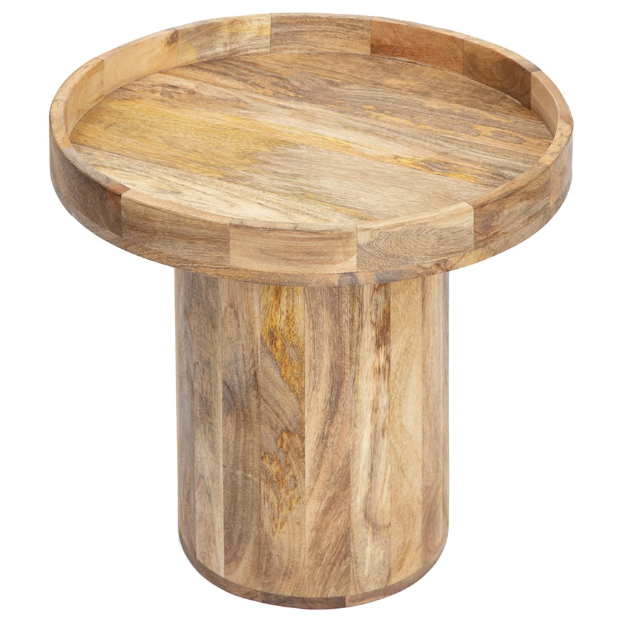 Tropea Mango Wood Side Table 50cm