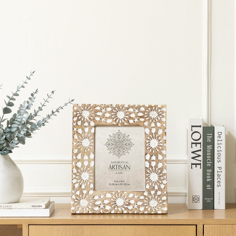 Handcrafted 6x8in 'Sunflower' Photoframe 31cm 3