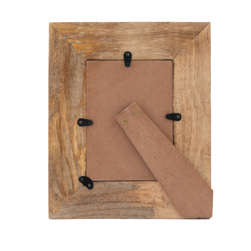 Handcrafted 5x7in 'Diamond Flower' Photoframe 29cm