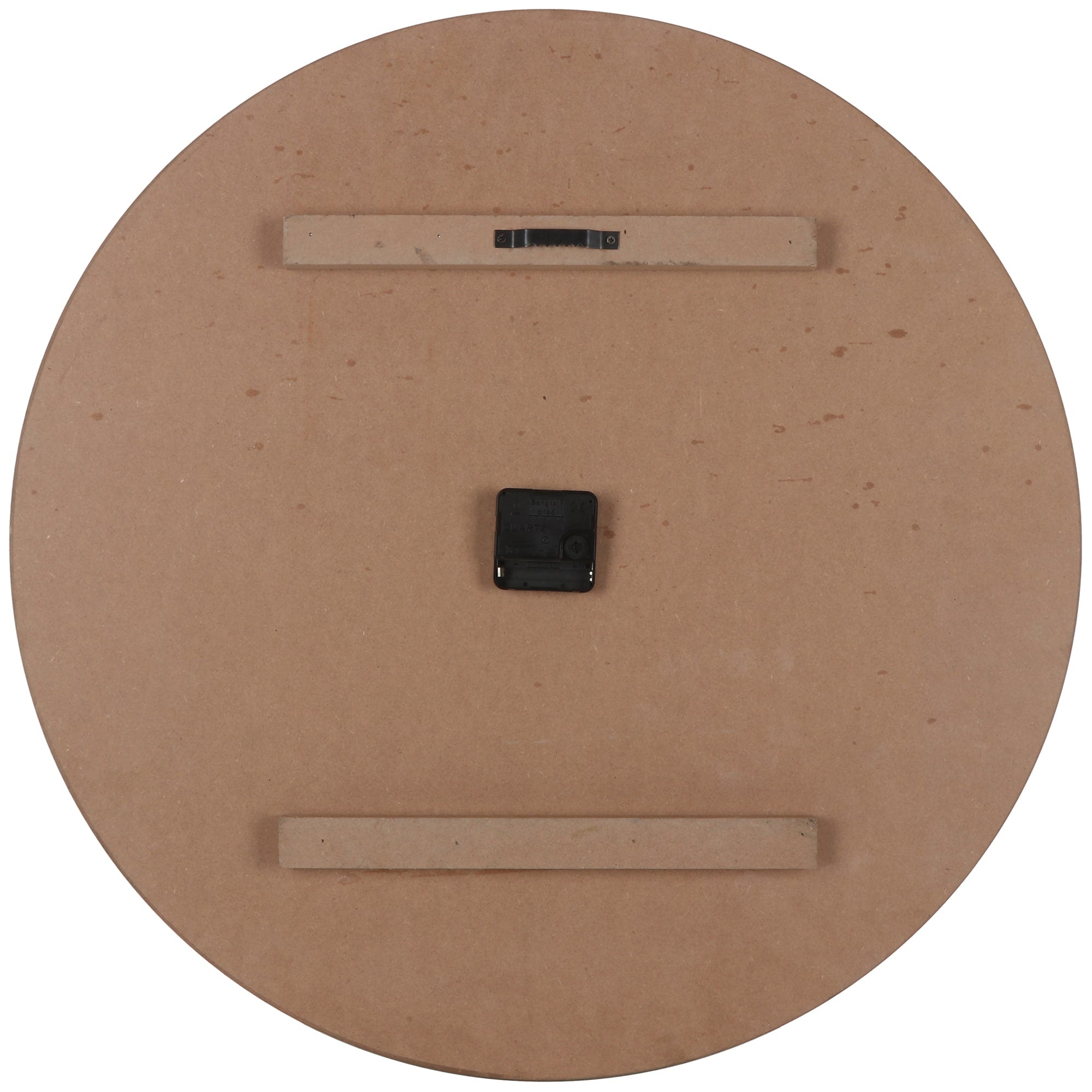 Emporium Slatted Aged Wall Clock 60cm 4