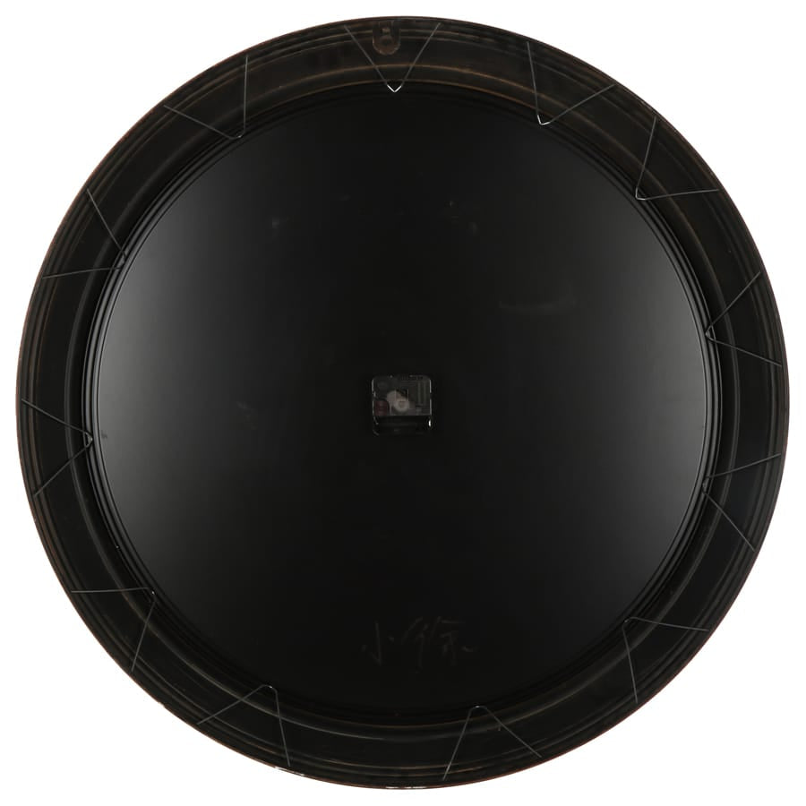 Vintage-Style 'Delcampe' Glass-Front Wall Clock 70cm 4