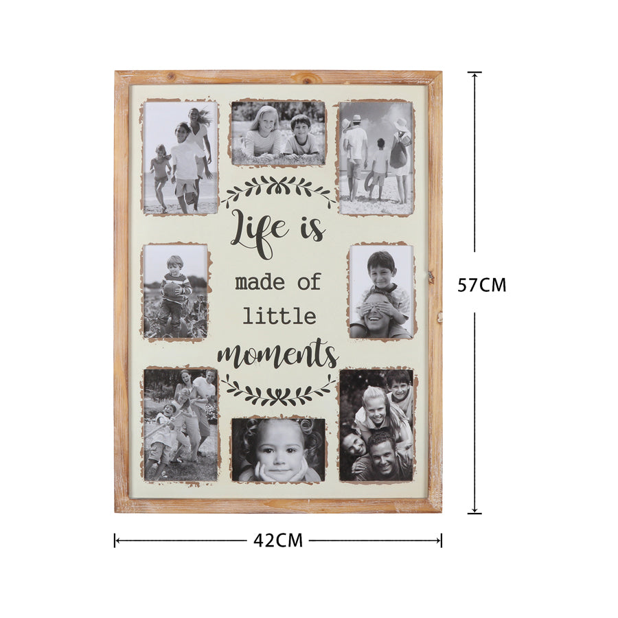 Happy Place' Wall Hanging Photo Gallery Collage 42x57cm 5