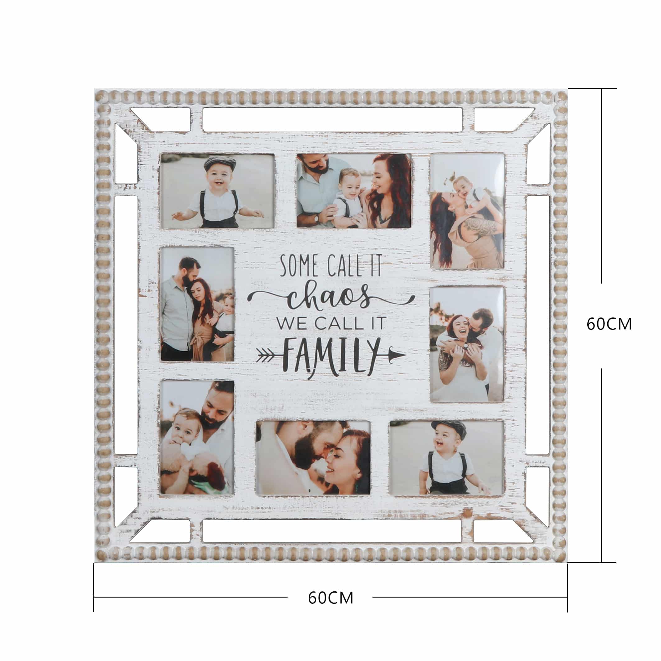 We Call It Family' Wall Hanging Photo Gallery Collage 60cm 4