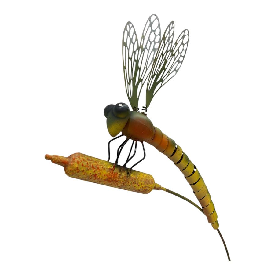 Colour Dragonfly Garden Stake 180cm 4