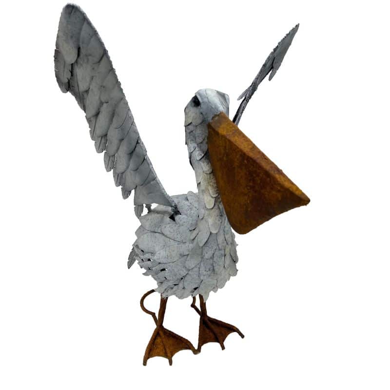 Flapping Pelican Statue 46cm