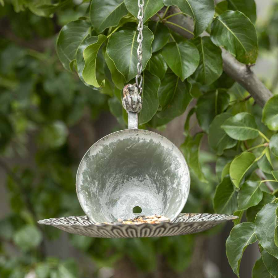 Hanging Cup Saucer Bird Feeder 57cm 4