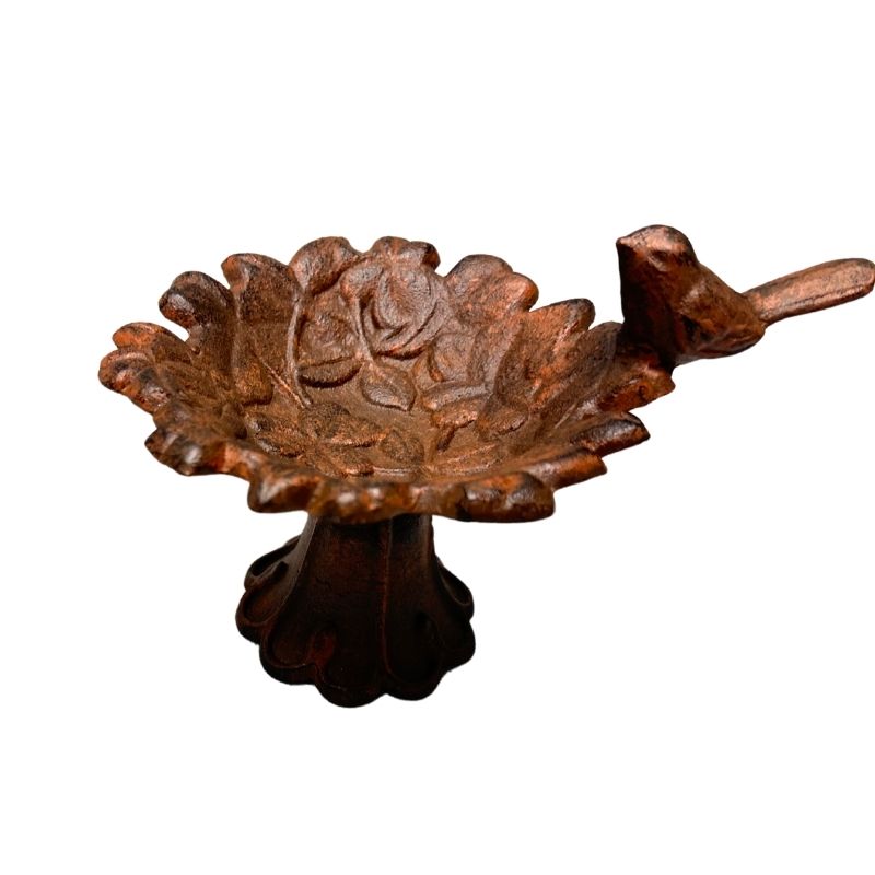 Cast- Iron Footed Ring Holder / Decor 18cm 4