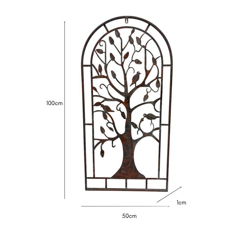 Arched Tree Of Life Wall Art 50x100cm 3