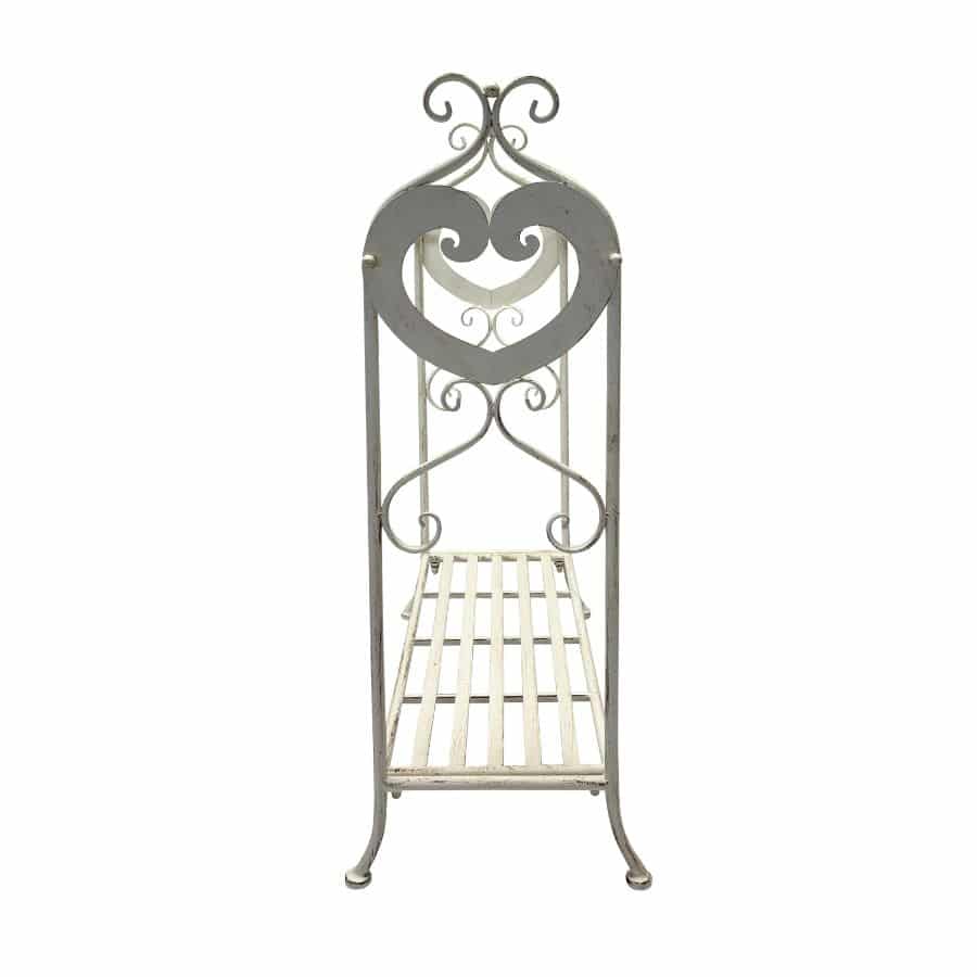 Large Fleur Towel Stand w Shelf 96cm 4