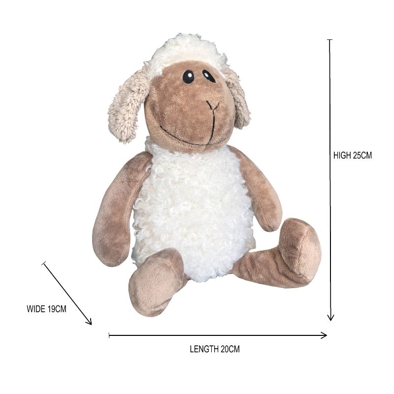 Fluffy Sheep Door Stopper 25cm 5