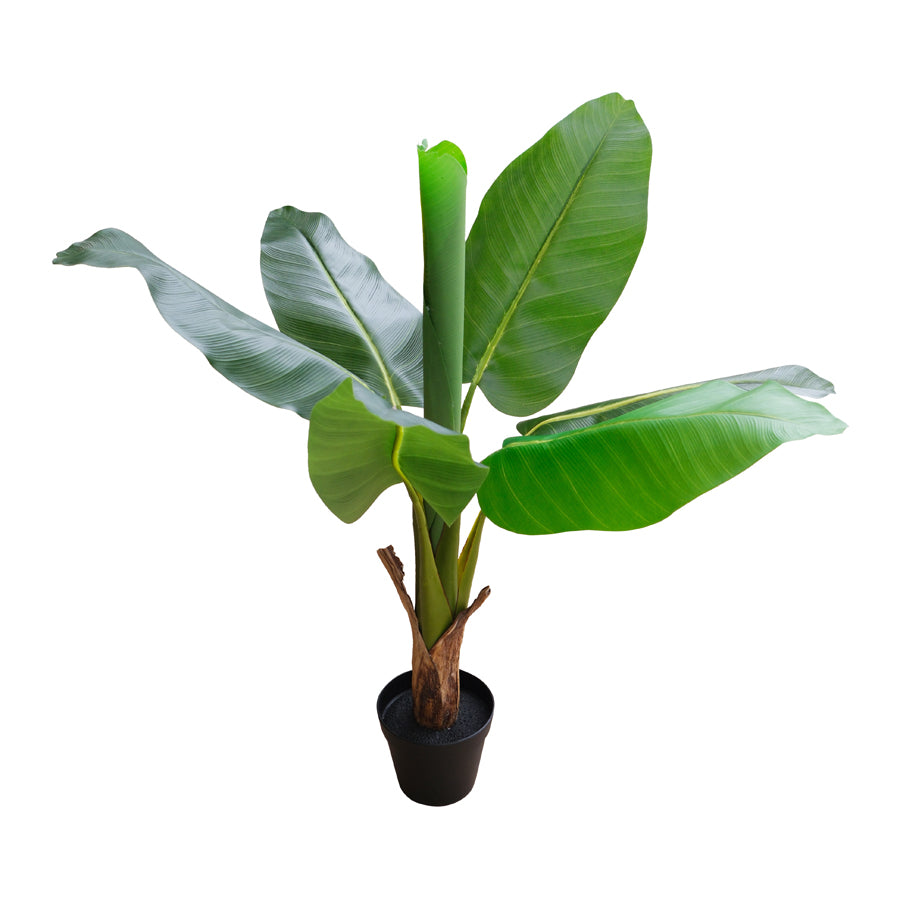 Potted Artificial Banana Tree 90cm
