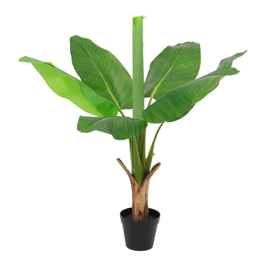 Potted Artificial Banana Tree 90cm 3