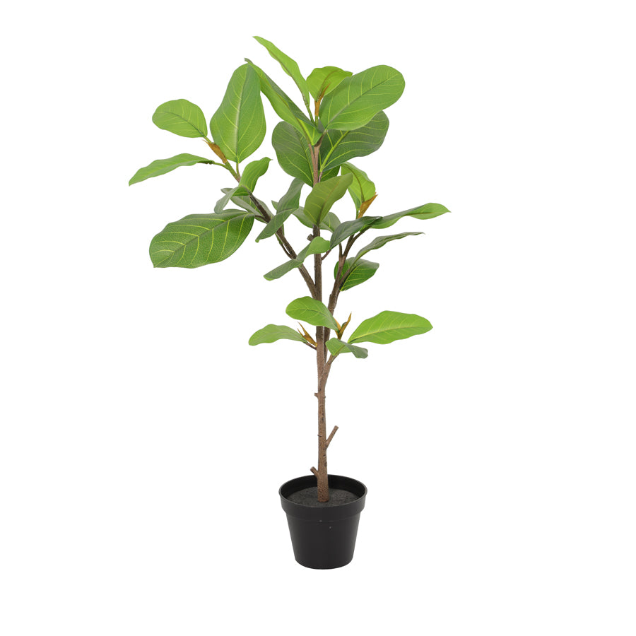 Potted Artificial Lofty Fig Ficus Tree 92cm 3