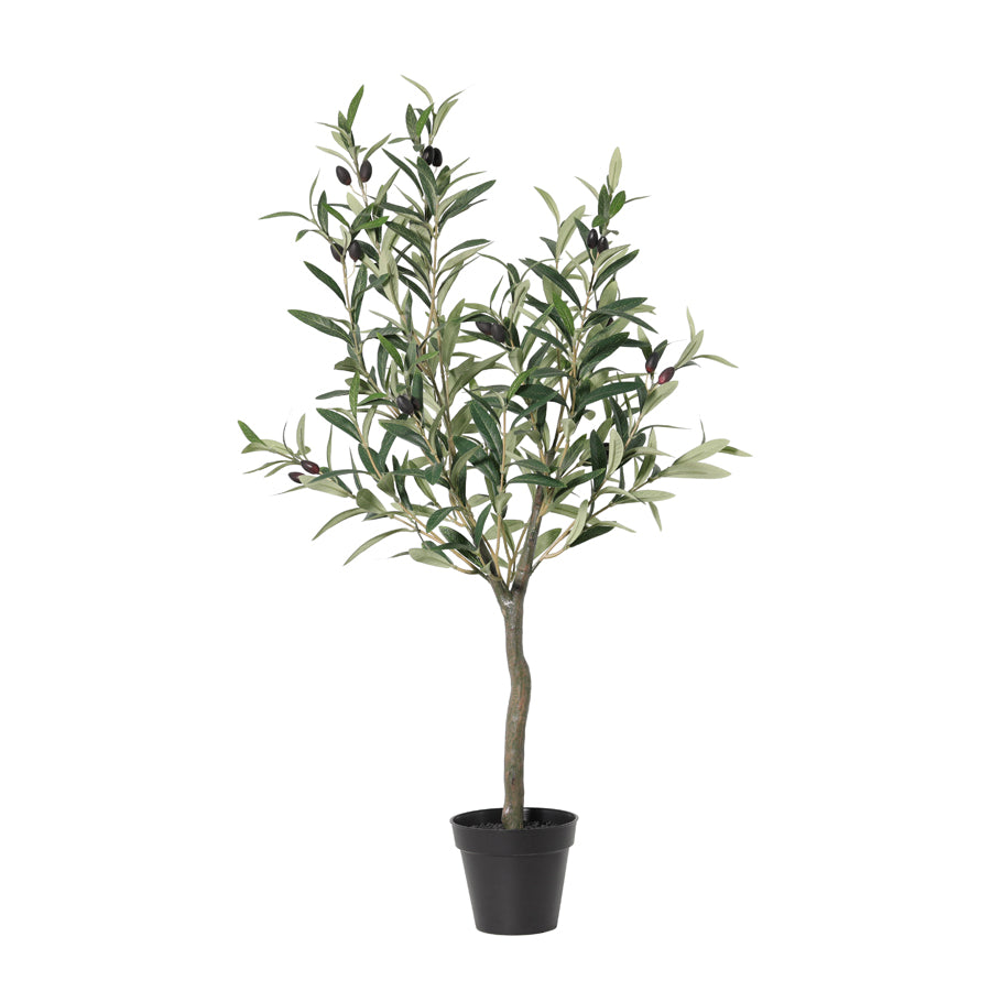 Potted Artificial Olive Tree 80cm 3