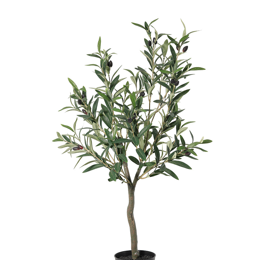 Potted Artificial Olive Tree 80cm 4