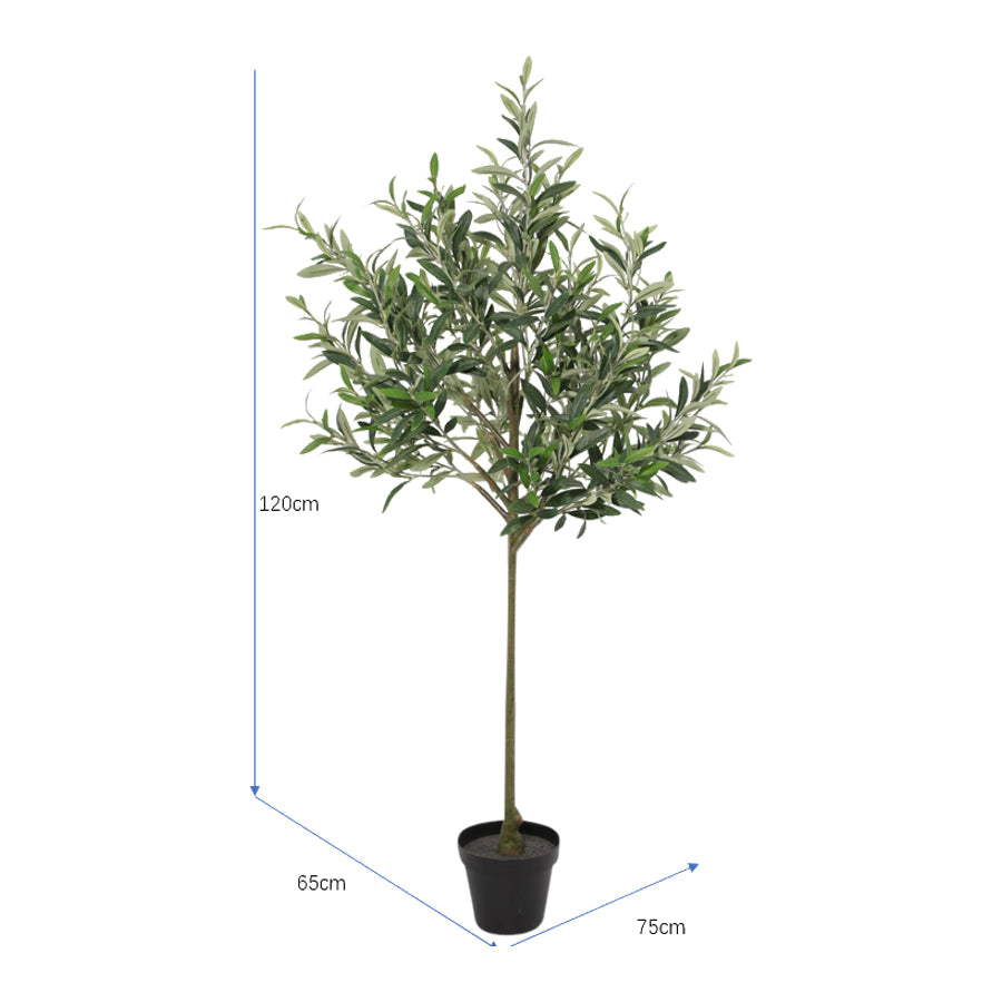 Potted Artificial Olive Tree 80cm 5