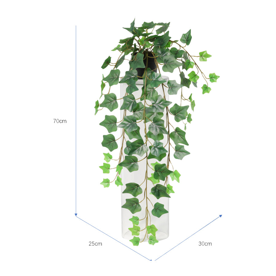 Potted Artificial Hanging Ivy 70cm 5