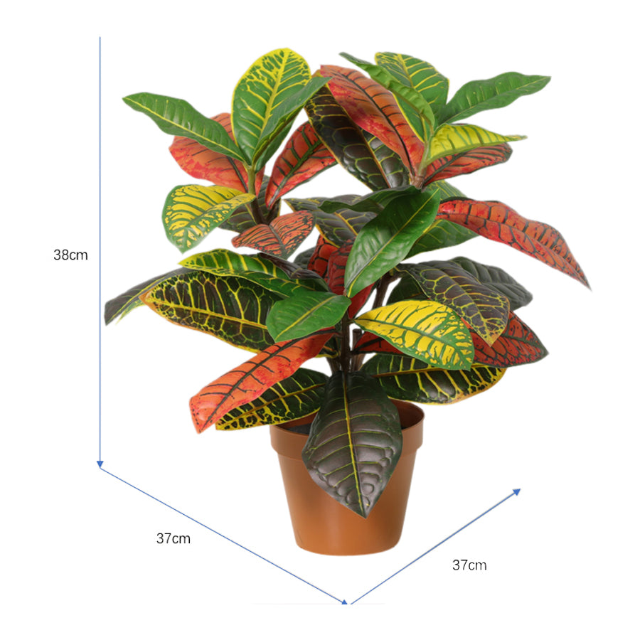 Potted Artificial Calathea 38cm 5