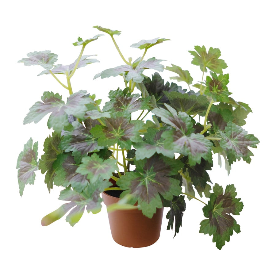 Potted Artificial Grape Leaf Plant 33cm 3