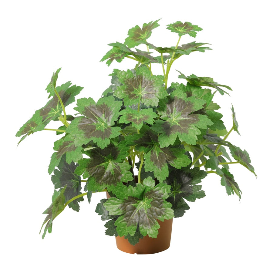 Potted Artificial Grape Leaf Plant 33cm 4