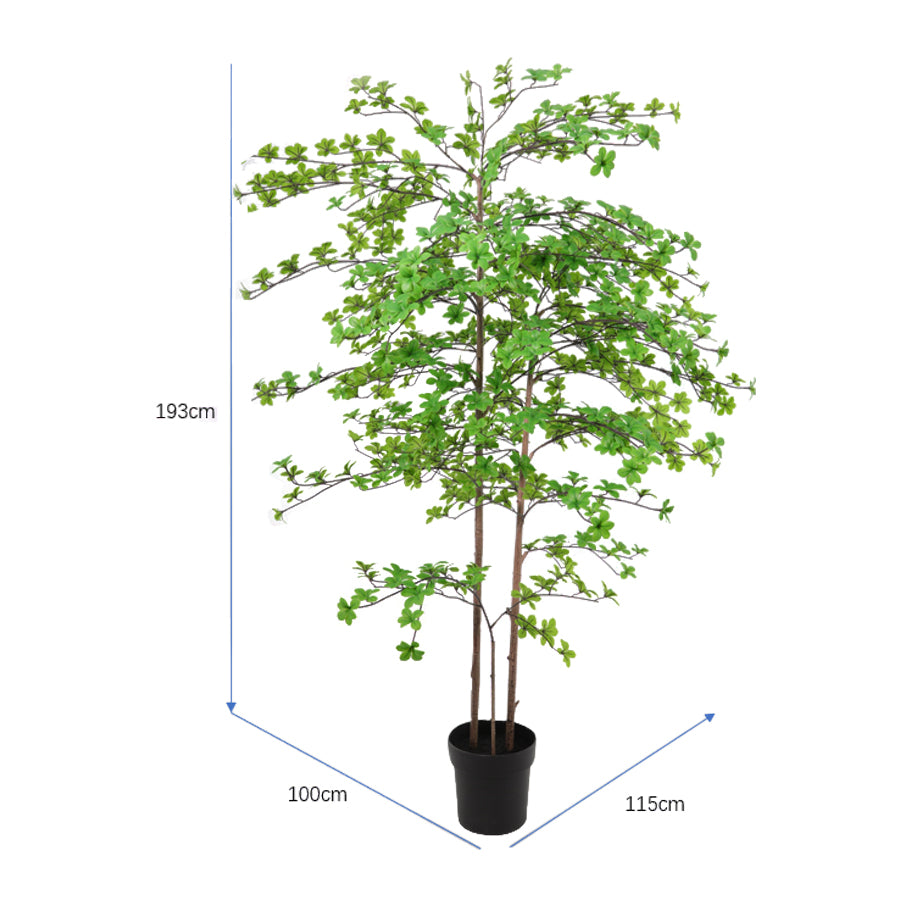 Potted Artificial Enkanthus Shrub 193cm 4