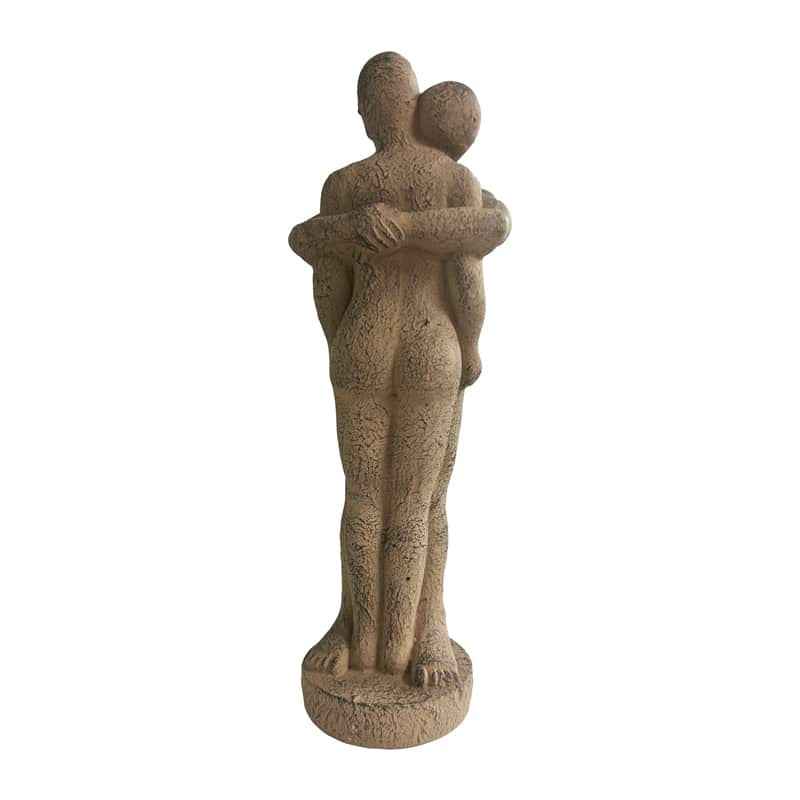 Hugging Couple Decorative Statue 36cm