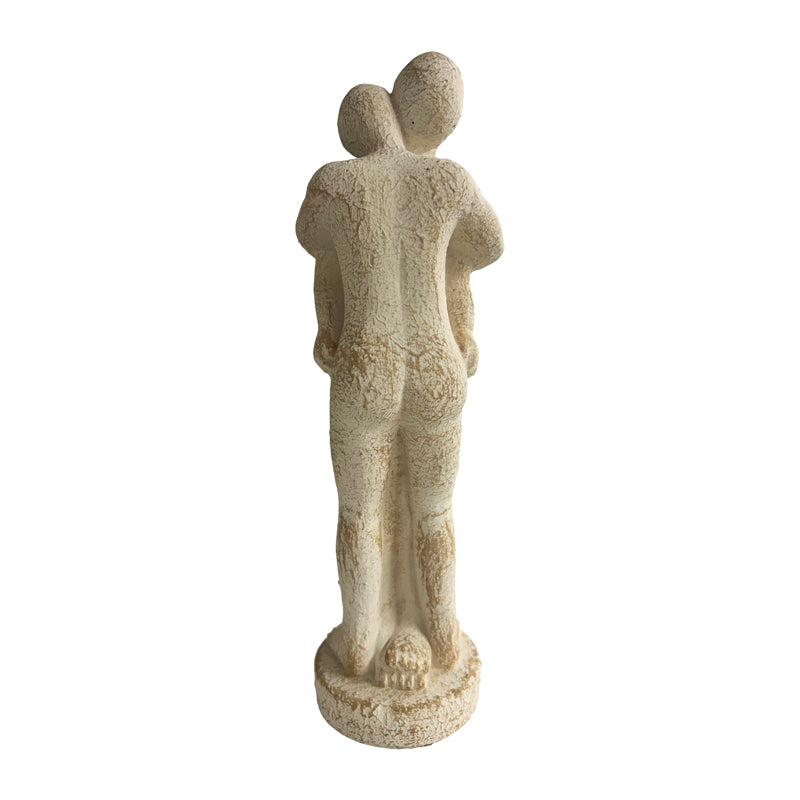 Hugging Couple Decorative Statue 28cm