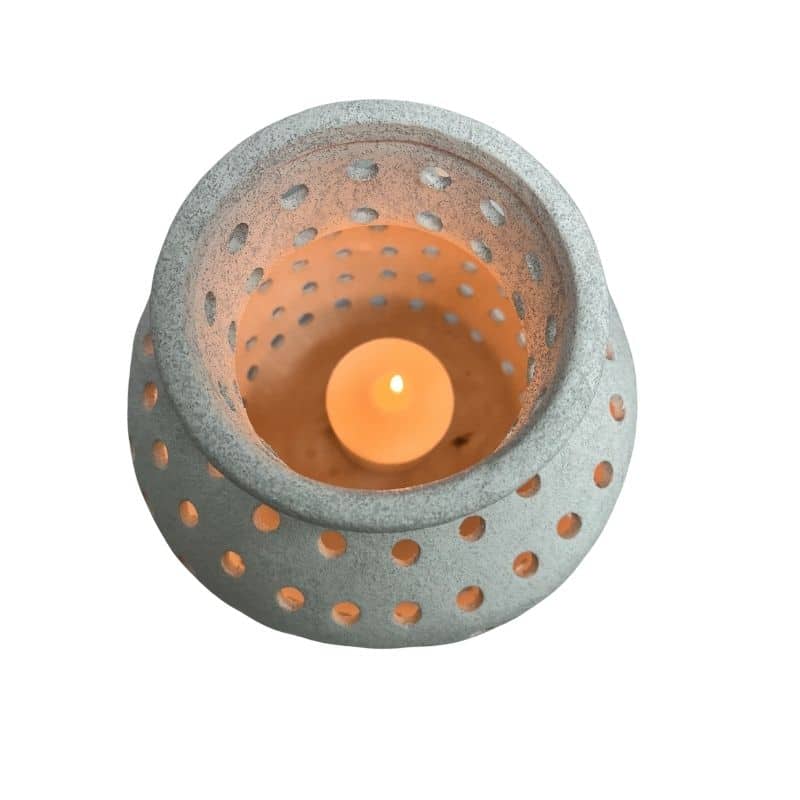 Decorative Centrepiece / Dried Flower Vase 25cm 3