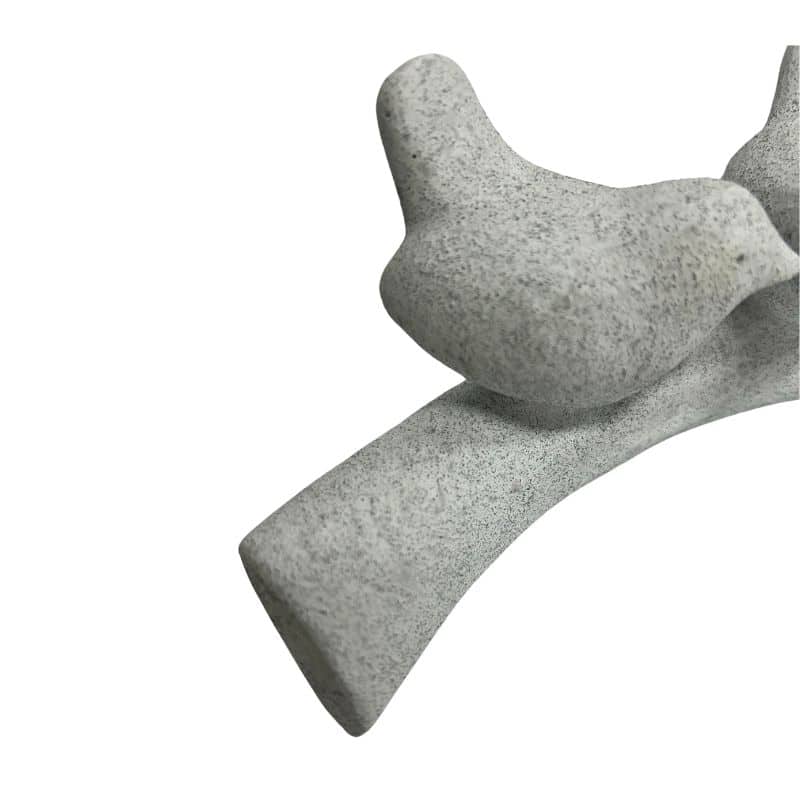 Contemporary 2 Birds On Branch Ornament 20cm 4