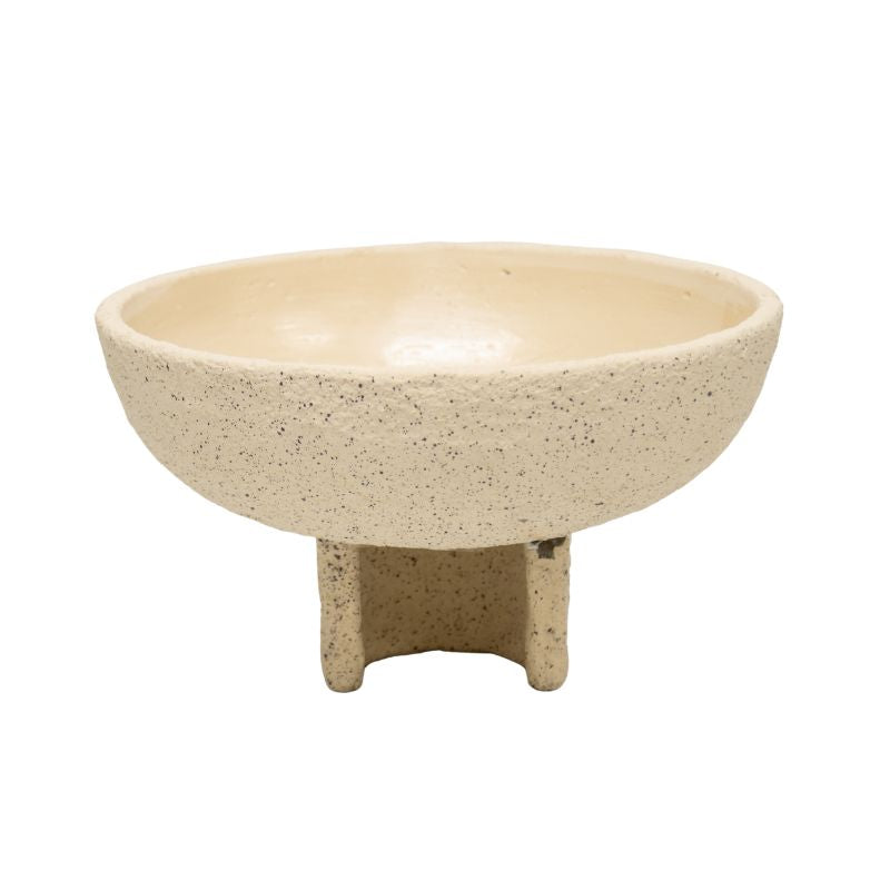 Contemporary Curve Base Textured Bowl 25cm