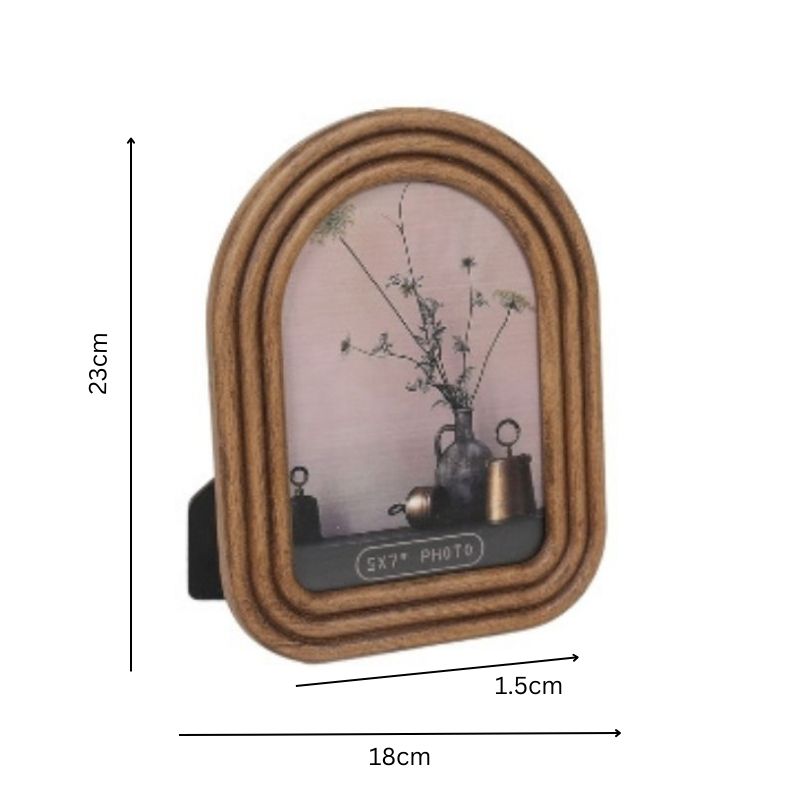 Contemporary Arch Style Photo Frame '5x7in' 23cm 5