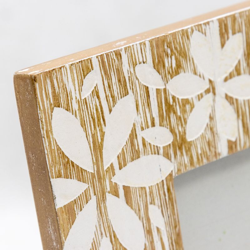 Flowers Design Photo Frame '4x6in' 23cm 4