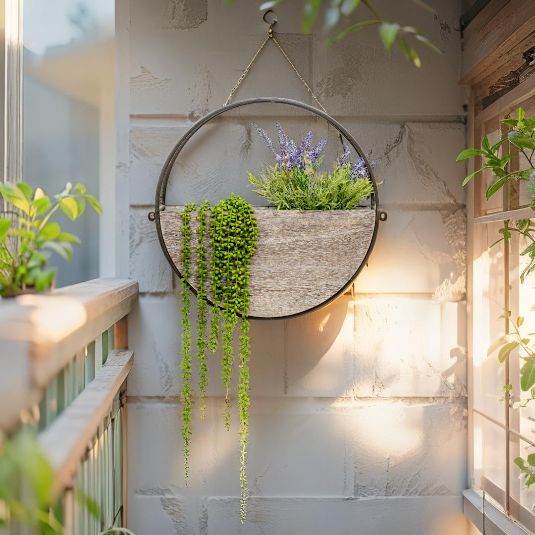 Timber Elemental Wall Planter 60cm