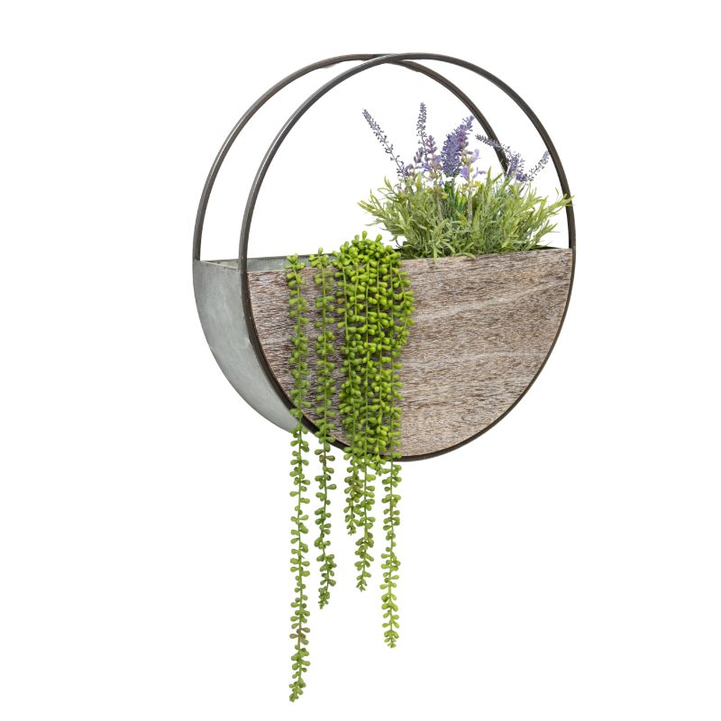 Timber Elemental Wall Planter 60cm 3